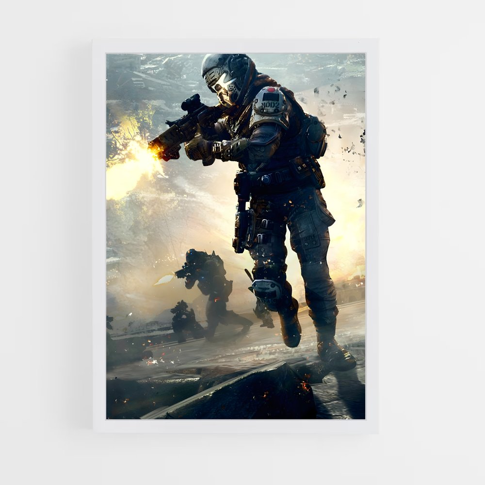 Poster City Runner – affiche Titanfall (vue 3)